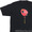 the POOL aoyama &times; Fragment Design  AMKK PROJECT FRAGMENT FLOWER TEE BLACK画像