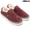 crocs HOVER ATMOS FLEECE SLIP-ON BURGUNDY/WHITE 16314-616画像