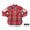 KROD CHAIN LINK L/S FLANNEL SHIRT GREENxRED画像
