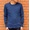 Velva Sheen 1PAC INDIGO SLUB THERMAL 1614003画像