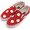 VANS CLASSICS CLASSIC SLIP-ON (POLKA DOTS) FORMULA ONE VN-0ZMRFJM画像