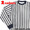 the POOL aoyama ONCE IN A LIFETIME STRIPE SWEAT CREW NECK SWEAT画像