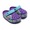 crocs CROCSLIGHTS BUTTERFLY CLOG PS NEON PURPLE/AQUA 15685-5B3画像