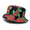 FITTED HAWAII HOME GROWN BUCKET HAT BLACKxMULTI FTH004画像