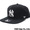 Supreme &times; New York Yankees &times; '47 Brand 5-Panel Snapback Cap BLACK画像