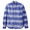 PAWN TIE DYE PRISONER SHIRTS (BLUE) 9302画像