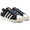 adidas Originals SUPERSTAR 80s DLX SUEDE CORE BLACK/VINTAGE WHITE/GOLD MET B25961画像