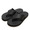 THE SANDALMAN MENS SANDAL - 501 Wide Tong - CALIFORNIA LATIGO BLACK画像