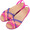 crocs huarache mini wedge w VIBRANT VIOLET/MELON 14384-5H7画像