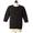 KURO Cotton Linen 5G Border Knit Crew Neck Sweat 961042画像