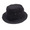 Hanna Hats LINEN PORKPIE HAT/black画像