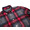 GITMAN VINTAGE L/S REGULAR FIT B.D. SHAGGY CHECK SHIRTS/grey x red画像