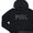 the POOL aoyama MELANISM POOL HOODIE BLACK画像