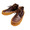 YUKETEN EARTH MOCCASIN HIGH/brown画像