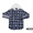 10DEEP WORK HOODED FLANNEL SHIRT NAVY画像