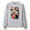 OBEY BASIC CREW NECK FLEECE "POST NO BILLS" (HEATHER GRAY)画像