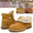 Timberland Junior ROLL TOP Wheat Nubuck With Wheat Canvas And Shearling 43959画像