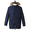 MAISON KITSUNE WATERPROOF PARKA-NAVY-画像