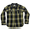 STUDIO D'ARTISAN Indigo Check Cotton Flannel Work Shirts 5538画像