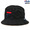FILA × atmos REVERSIBLE BUCKET HAT BLACK/PCT/FCRM LA153PY7-001画像