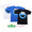 MISHKA &times; SESAME STREET COOKIE MONSTER KEEP WATCH TEE画像