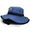 Mitchell & Ness CHARLOTTE HORNETS DENIM PRINTED BOONIE BUCKET HAT BLUE LVMNCRH027画像
