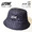 LEFLAH DOT BUCKET HAT -BLACK-画像