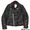 UNDERCOVER × Lewis Leathers LIGHTNING FF BLACK画像