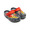 crocs CLASSIC MCQUEEN CLOG KIDS CHARCOAL/TRUE RED 202676-02H画像