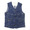 BURGUS PLUS Selvedge Denim Work Vest BP16903画像