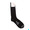 CORGI PLAIN RIB SOCKS -BLACK-画像