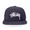 STUSSY STOCK HO15 SNAPBACK CHARCOAL HEATHER画像