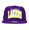 Mitchell & Ness LOS ANGELES LAKERS REFLECTIVE ARCH SNAPBACK PURPPLE LVMNLAL157画像