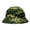 STUSSY CAMO BUCKET HAT OLIVE画像