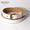 MARTIN FAIZEY 3/4"ROLLER BUCKLE BELT WHITE画像