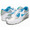 NIKE AIR MAX 90 LEATHER GS wht/b.lagoon-m.slv 724852-104画像