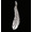 Wells Sterling Charm LARGE FEATHER画像