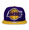 Mitchell & Ness LOS ANGELES LAKERS 2T XL LOGO SNAPBACK PURPLExGOLD CNFMNLAL052画像