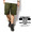 DOUBLE STEAL BLACK COLOR DENIM SHORTS OLIVE 763-71204画像