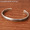 STUDEBAKER METALS LODGE CUFF BRACELET SILVER画像