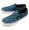 VANS CLASSIC CLASSIC SLIP-ON (STITCH CHECKERS) BLUE MIRAGE/MIDNIGHT VN0004MPJPK画像