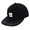 LQQK Studio Suede 6-Panel Cap BLACK画像