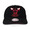 Mitchell & Ness CHICAGO BULLS FELT LOGO SLOUCH SNAPBACK BLACK LVMNCHB301画像