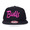 NEW ERA CHICAGO BULLS FLAWLESS/SCRIPT SNAPBACK BLACKxPINK EBNECHB509画像