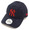 NEW ERA 9TWENTY NYY WASHED COTTON CAP ネイビー/ラディアントレッド 11322589画像
