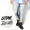 LEFLAH BLEACH SKINNY DENIM PANTS -BLUE-画像