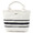 WTW LINE TOTE BAG WHITE画像