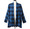 GOLD TWILL BLOCK CHECK CARDIGAN GL13650画像