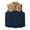 CLUCT DOWN VEST (NAVY×BEIGE) 02181画像