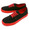 VANS AUTHENTIC (POP OUTSOLE) BLACK/RACING RED VN0A348AM1Z画像